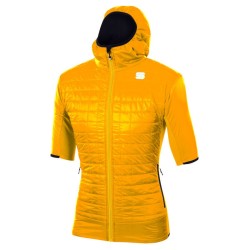 Куртка с коротким рукавом Sportful Rythmo Puffy тёмно-золотая